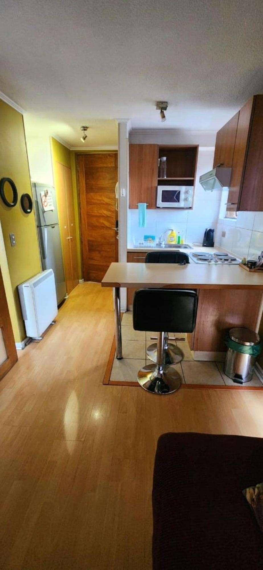 Apartamento Metro Santa Lucia, Santiago Centro Exterior foto